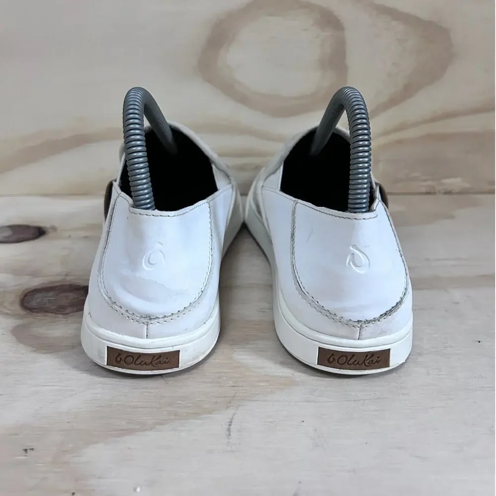OluKai - Pehuea - Sneakers - White - Women's - W7.5 - 20271-WBWB